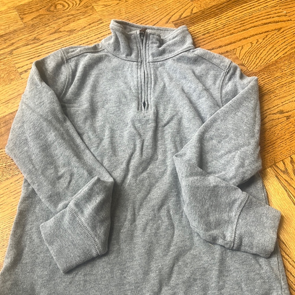 Crewcuts (JCrew) Boys' Half-Zip Cotton Popover Shirt - Size 10